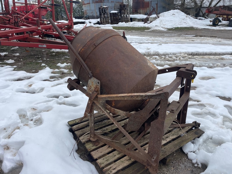 Construction  Teagle Cement Mixer - 3 Point Hitch Photo